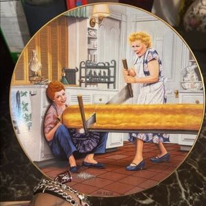 I Love Lucy Vintage Decorative Plate